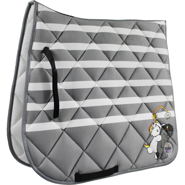 EQuest Schabracke Poly Maxx Pummeleinhorn grey | Pony/Dressur