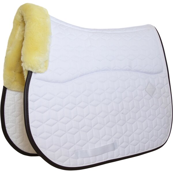 KENTUCKY Saddle Pad Skin Friendly white | Springen