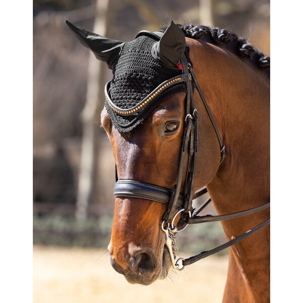 LeMieux Core vliegenoren Vogue black | Warmbloed
