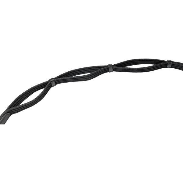 MONTIVUM singelteugels en jachtteugels met vaste lussen black | Pony