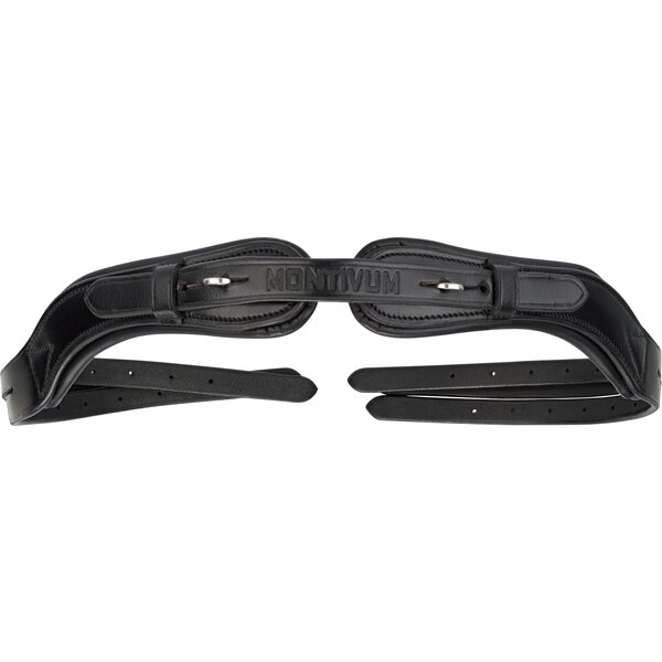 MONTIVUM kopstuk met brug black | Warmbloed