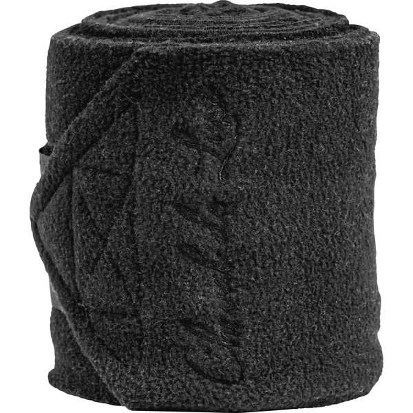 Cheval de Luxe fleece bandages black | Warmbloed (3,5 m x 11,5 cm)