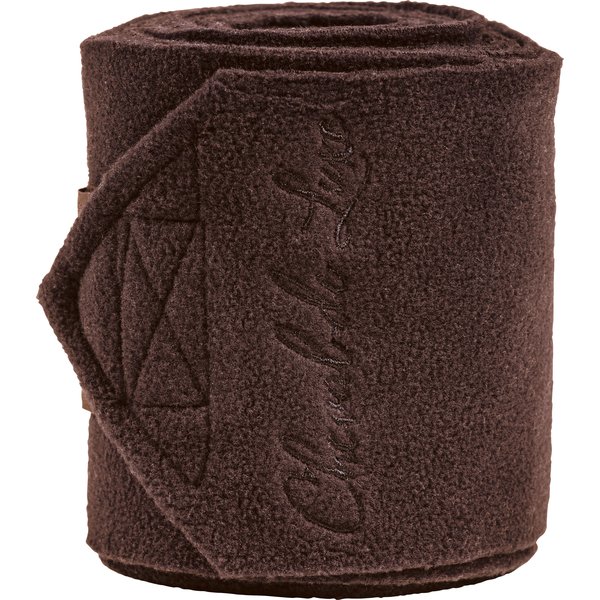 Cheval de Luxe fleece bandages chocolate | Warmbloed (3,5 m x 11,5 cm)
