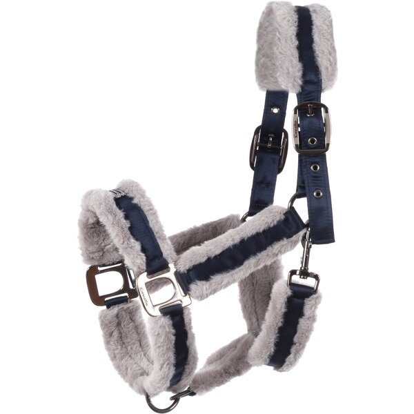 Cavallo Halfter CAVALJUNO dark blue | Vollblut