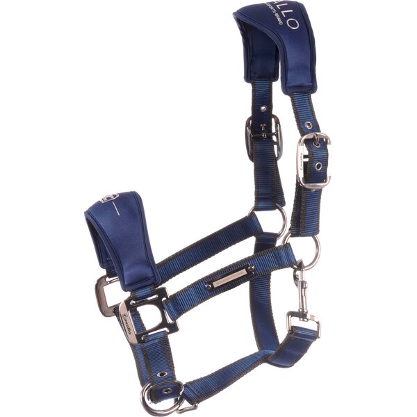 Cavallo Halfter CAVAL SOFTSHELL HEAD COLLAR nightblue | X-Warmblut