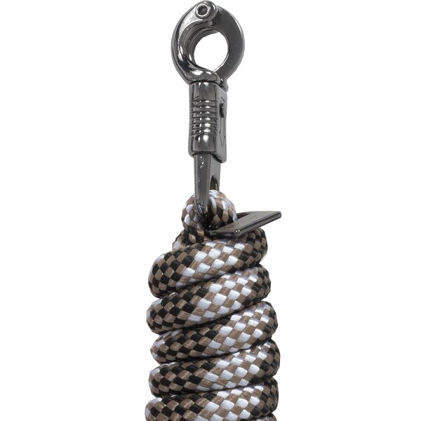 Cavallo halster- en leidtouw voor paarden CAVALJINX mocha latt | One size