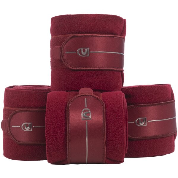 Cavallo Fleecebandagen CAVALJOLA dark red