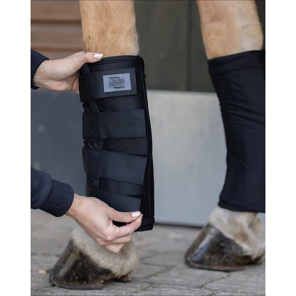 PROTECT by Horse-friends warmte- en koelbandage black | Warmbloed