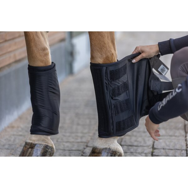 PROTECT by Horse-friends warmte- en koelbandage black | Warmbloed