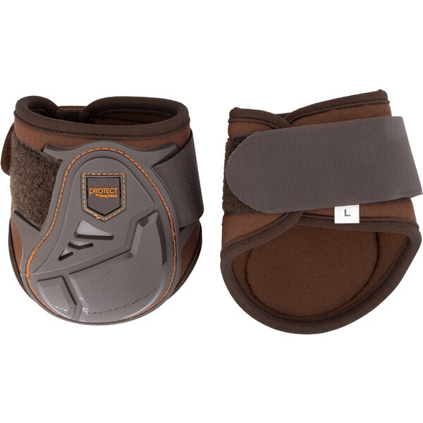 PROTECT by Horse-friends strijklappen Newport, voor de achterbenen brown | M