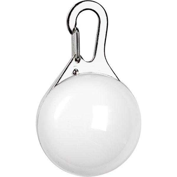Loesdau LED-Leuchtanhänger mit Clip weiß
