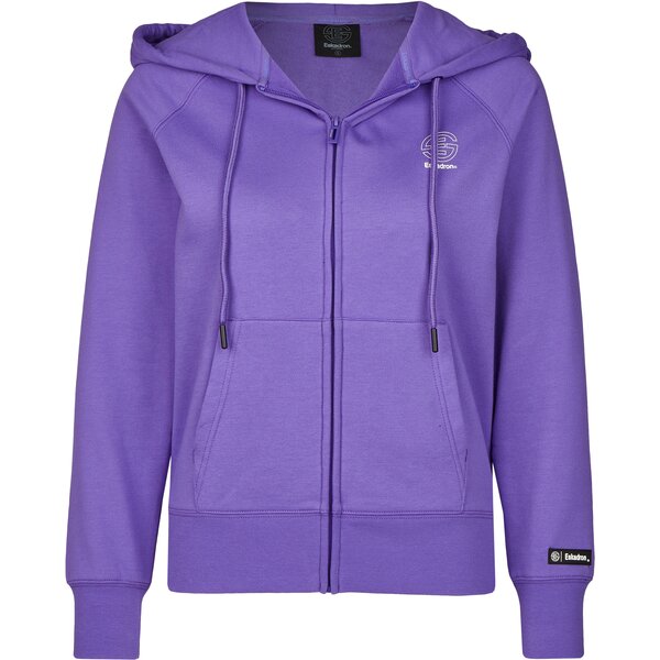 ESKADRON Dynamic Hoodie Tech-Jersey Zip-Hood purple | XS