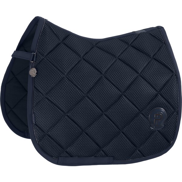 ESKADRON Platinum Schabracke Mesh atlantic blue | Warmblut/Dressur