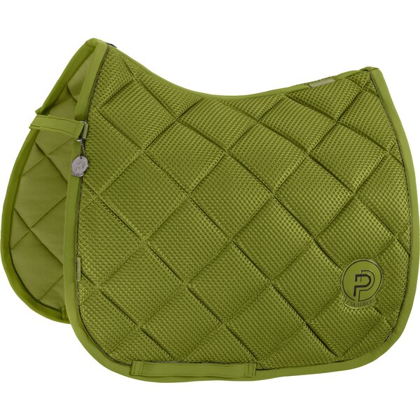 ESKADRON Platinum Schabracke Mesh moss green | Warmblut/Dressur