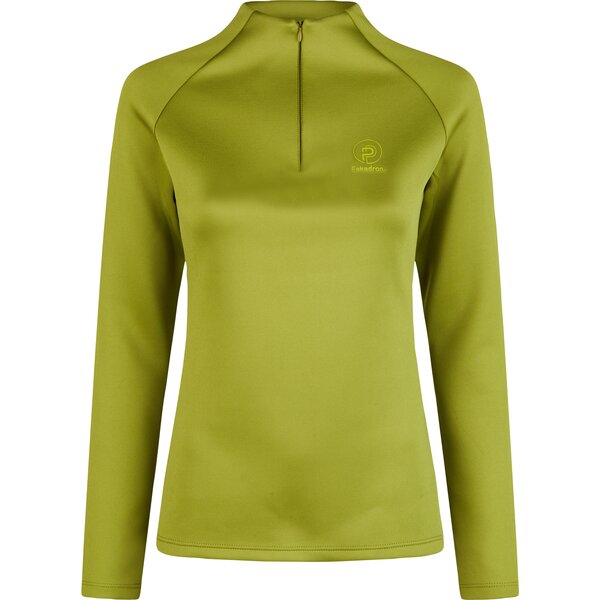 ESKADRON Platinum Half Zip-Shirt Platinum moss green | XS