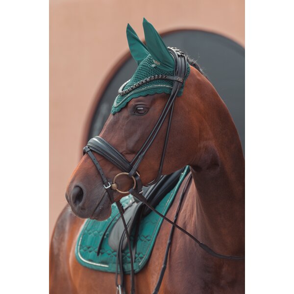 ESKADRON Heritage zadeldek Satin Crystal vintage green | Shetty