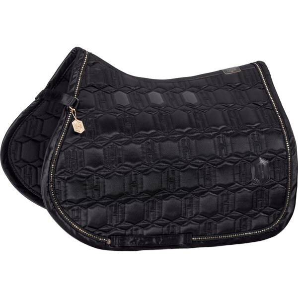 ESKADRON Heritage zadeldek Satin Crystal black | Shetty