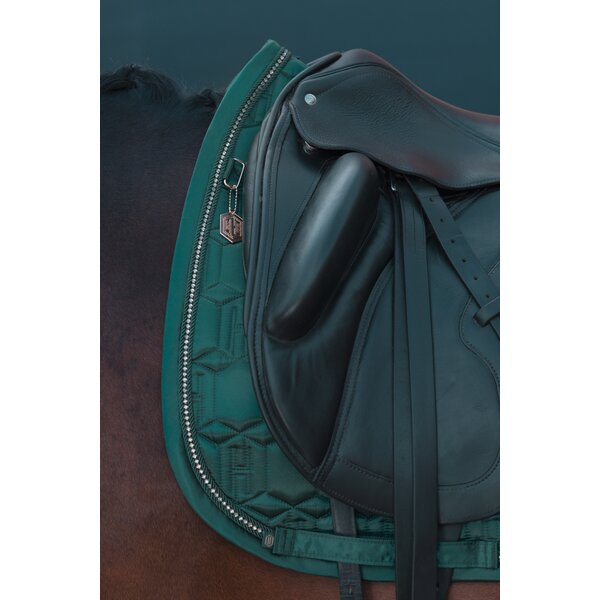 ESKADRON Heritage zadeldek Satin Crystal vintage green | Shetty