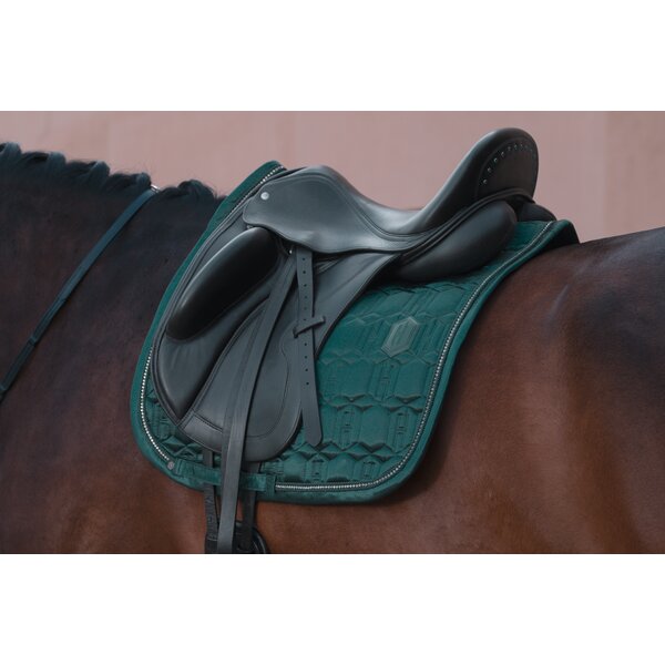 ESKADRON Heritage zadeldek Satin Crystal vintage green | Shetty