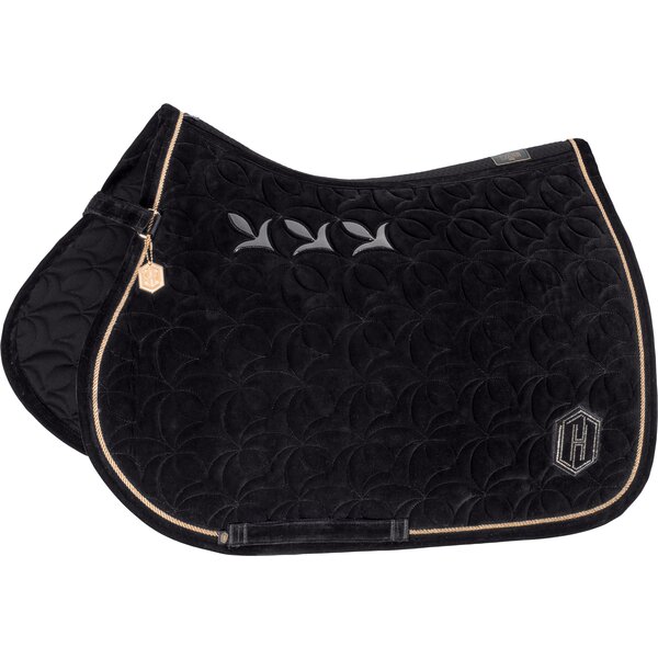 ESKADRON Heritage zadeldek velours embleem black | Warmbloed/Veelzijdigheid