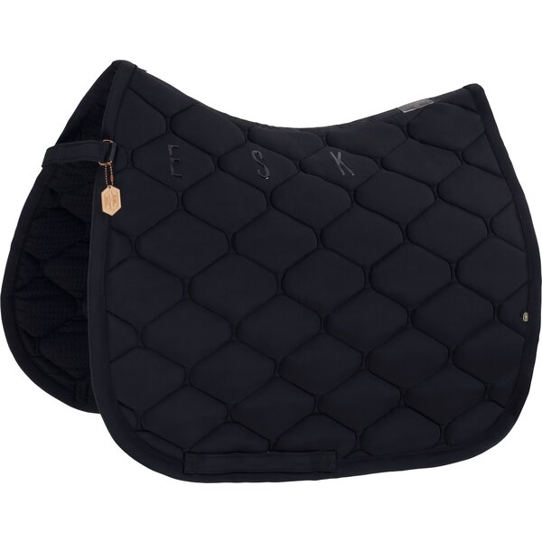 ESKADRON Heritage zadeldek Pro Soft black | Warmbloed/Dressuur