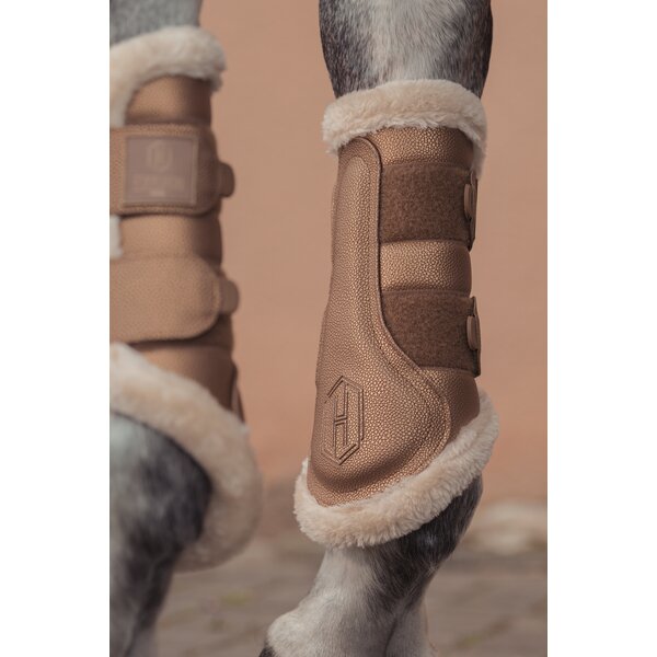 ESKADRON Heritage peesbeschermers Stingray FauxFur almond | XL