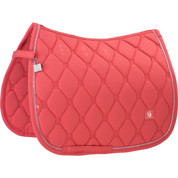ESKADRON Classic Sports zadeldek Softshell Crystal coral blossom | Pony/Dressuur