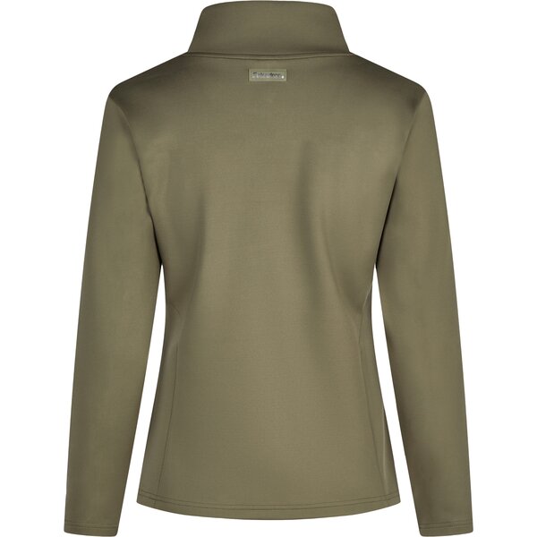 ESKADRON Classic Sports shirt met rits dusty olive | XL