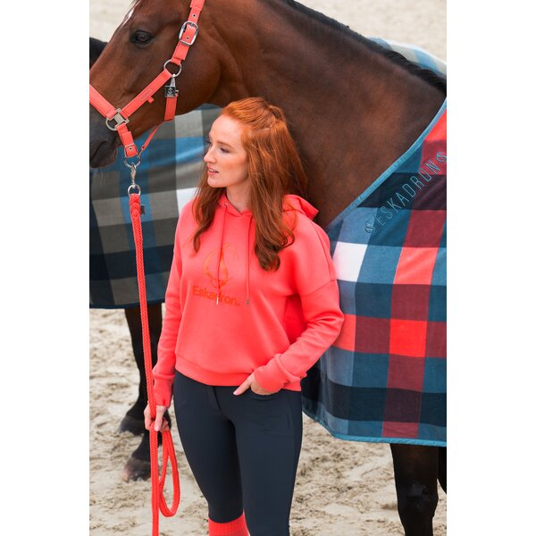 ESKADRON Classic Sports hoodie coral blossom | XXS