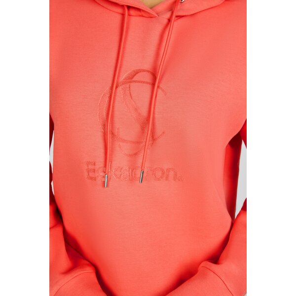 ESKADRON Classic Sports hoodie coral blossom | XXS