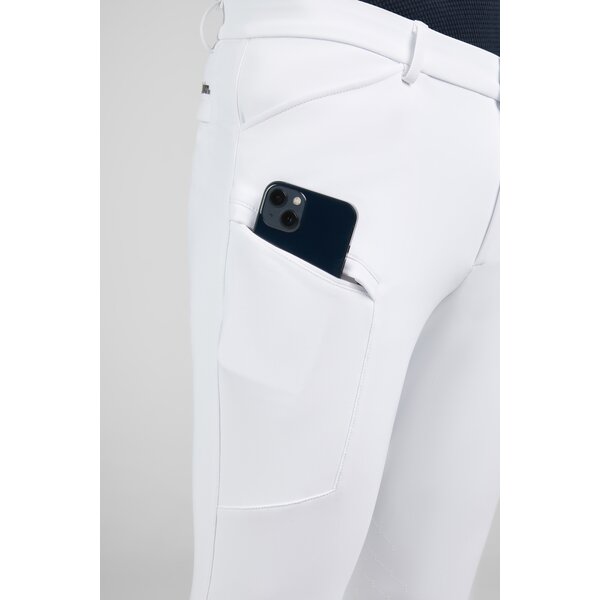 ESKADRON Classic Sports rijbroek met kniestukken Core white | XS