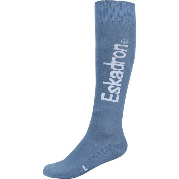 ESKADRON Classic Sports Kniestrümpfe steel blue | 35-37