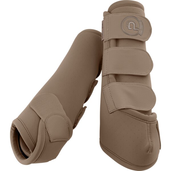 ESKADRON Platinum peesbeschermers Pro Dressage Hind, voor de achterbenen smoky taupe | Pony