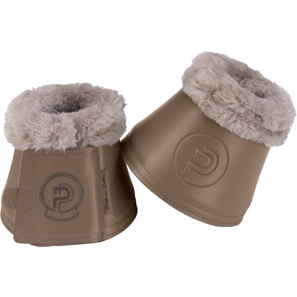ESKADRON Platinum springschoenen Softlate FauxFur smoky taupe | S