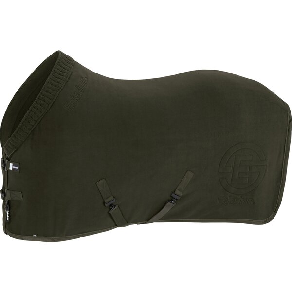 ESKADRON Dynamic zweetdeken Double Fleece olive | 135 cm