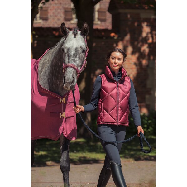 ESKADRON Heritage zweetdeken Jersey Sparkle wildberry | 125 cm