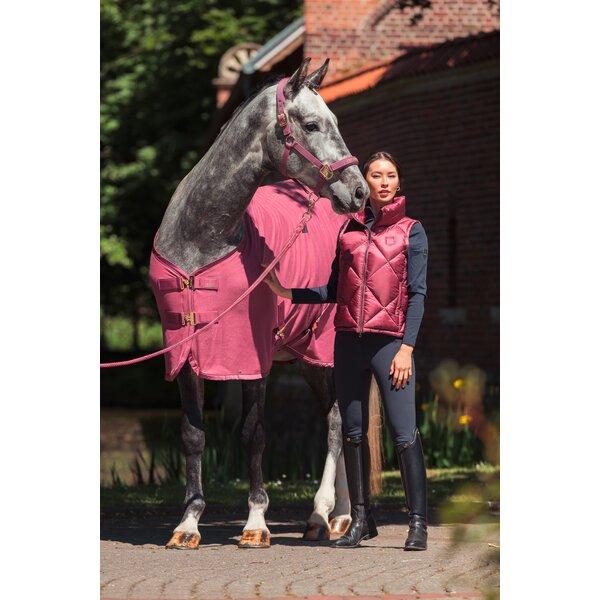 ESKADRON Heritage zweetdeken Jersey Sparkle wildberry | 125 cm