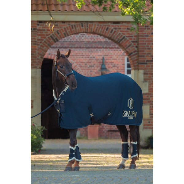 ESKADRON Heritage zweetdeken Aerial Jersey navy | 125 cm