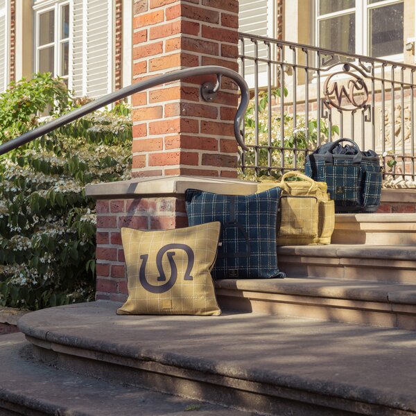 ESKADRON Heritage kussenhoes Bouclé cardamom | ca. 50 x 50 cm