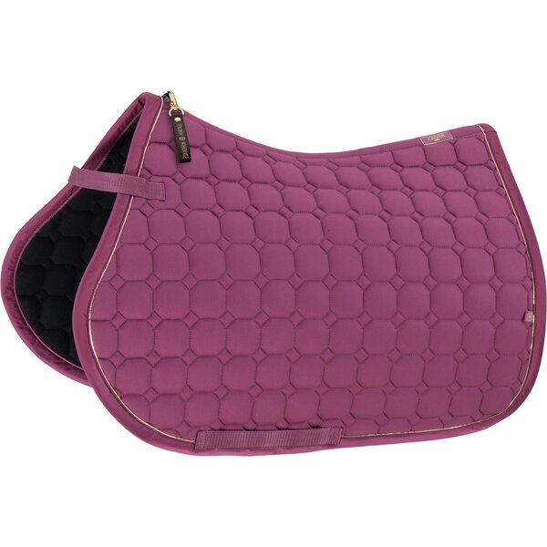 ESKADRON Heritage zadeldek Cotton wildberry | Pony Dressuur
