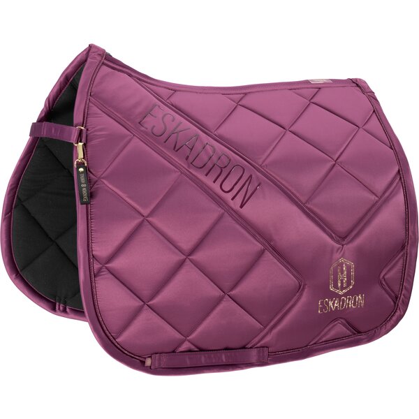 ESKADRON Heritage zadeldek Bicross Mattgloss wildberry | Pony Dressuur