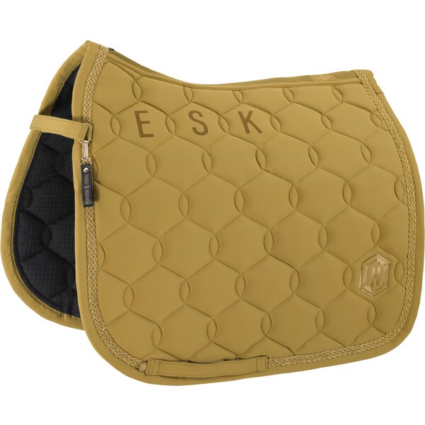 ESKADRON Heritage zadeldek Pro Soft Emblem cardamom | Warmbloed Dressuur