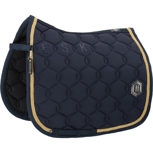 ESKADRON Heritage zadeldek Pro Soft Emblem navy | Warmbloed Dressuur