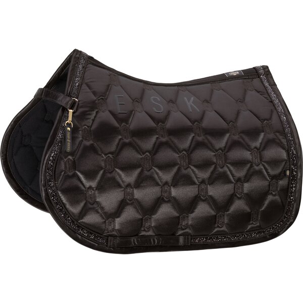 ESKADRON Heritage zadeldek Satin Jewel black truffle | Pony Dressuur