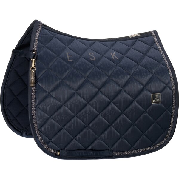 ESKADRON Heritage zadeldek Glossy navy | Pony Dressuur