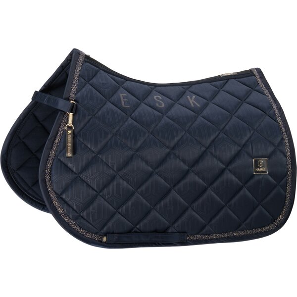 ESKADRON Heritage zadeldek Glossy navy | Pony Dressuur