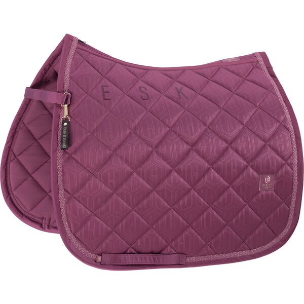 ESKADRON Heritage zadeldek Glossy wildberry | Pony Dressuur