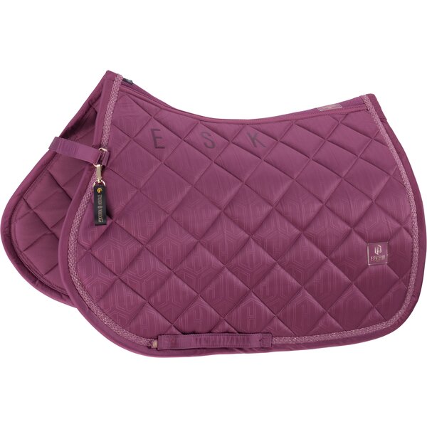 ESKADRON Heritage zadeldek Glossy wildberry | Pony Dressuur
