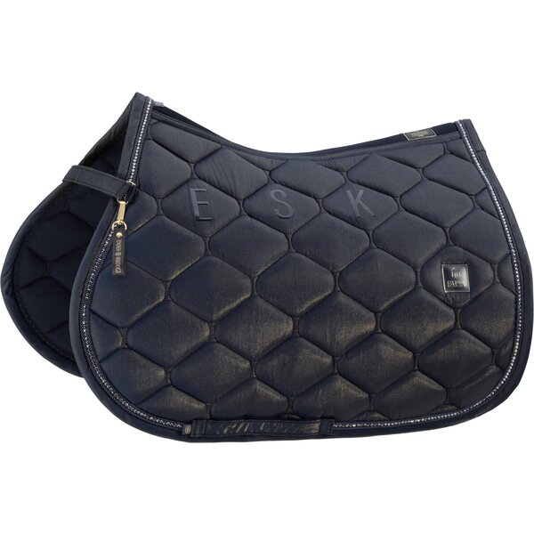 ESKADRON Heritage zadeldek Glam Crystal navy | Pony Dressuur