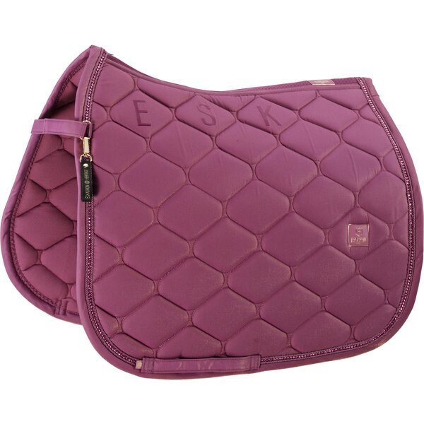 ESKADRON Heritage zadeldek Glam Crystal wildberry | Pony Dressuur